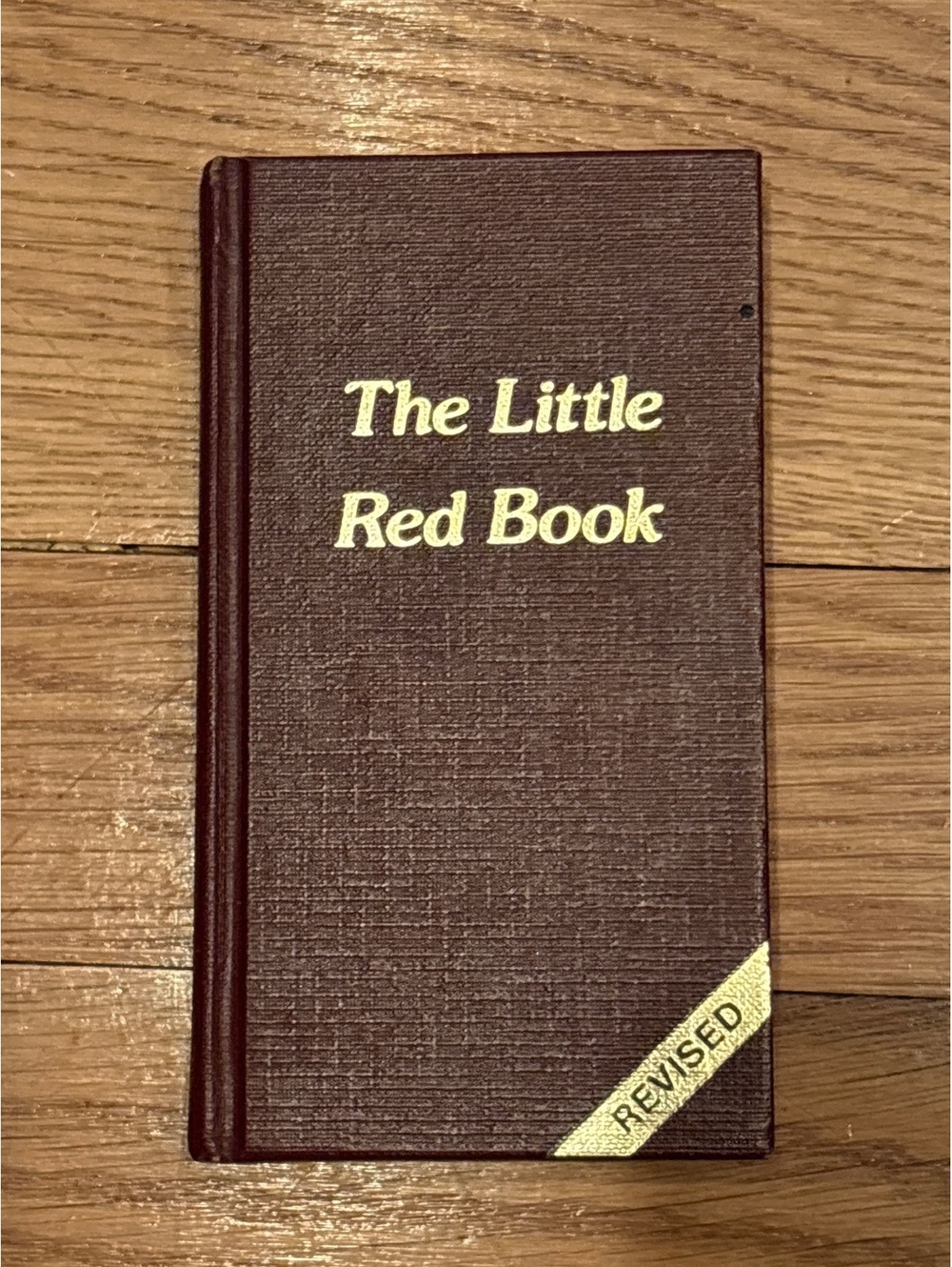 The Little Red Book, 1987 Revised Edition, Harper/Hazelden, 1st Harper & Row